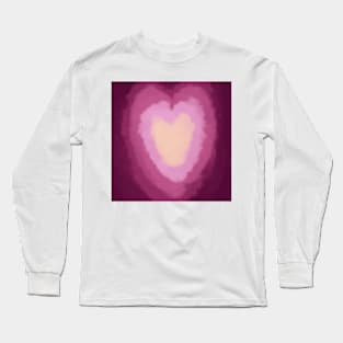 Pulsing Heart Long Sleeve T-Shirt